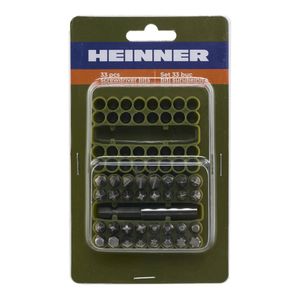 Set 33 biti cu adaptor Heinner CTSM025