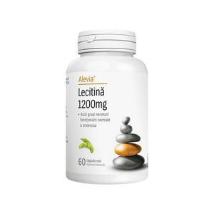 Lecitina Alevia 1200 mg, 60 comprimate