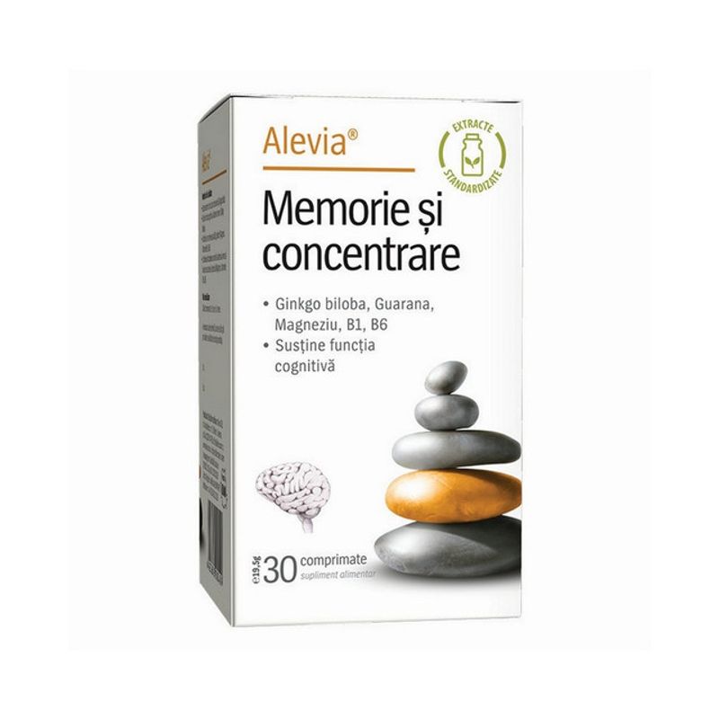 supliment-alimentar-memorie-si-concentrare-alevia-30-comprimate