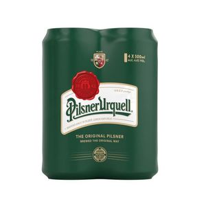 Bere blonda Pilsner Urquell, 4 x 0.5 l