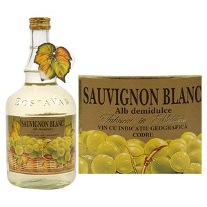 Vin alb sec Cronica Vinului, Sauvignon Blanc 1 l