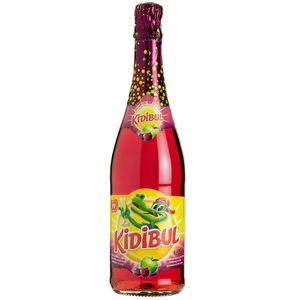 Sampanie pentru copii Kidibul cu gust de mere si cirese, fara alcool, 0.75 l