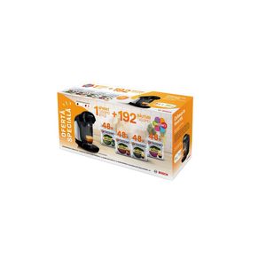 Pachet aparat cafea Tassimo Style cu 192 bauturi Tassimo incluse