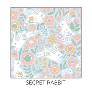 Servetele decorative Actuel, model Secret Rabbit, 3 straturi, 20 bucati, 33 x 33 cm