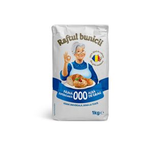 Faina alba tip 000 Raftul Bunicii, 1 kg