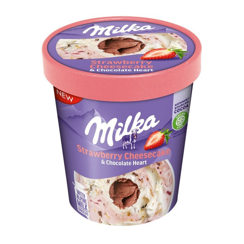 inghetata-milka-strawberry-cheesecake-480-ml