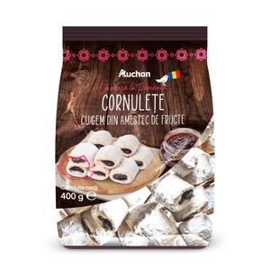 Cornulete cu gem Auchan La Masa in Romania, 400 g
