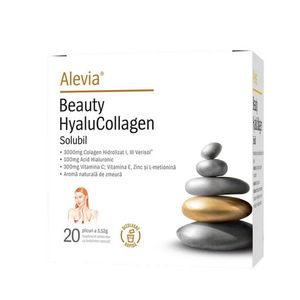 Supliment alimentar Alevia Beauty HyaluCollagen, 20 plicuri