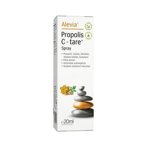 Spray Alevia Propolis C-Tare, 100% natural, 20 ml