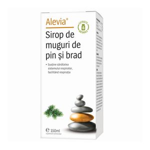 Sirop de tuse Alevia, cu muguri de pin si brad, 150 ml