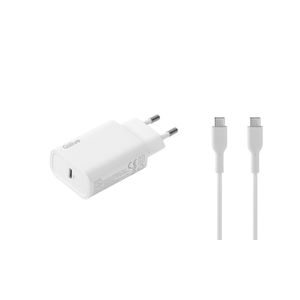 Incarcator ultra rapid Qilive 25W, USB-C, alb