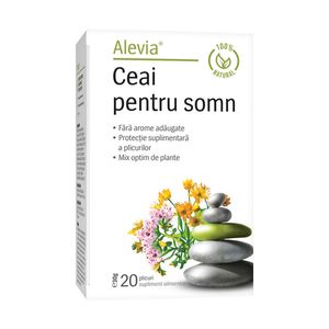 Ceai pentru Somn Alevia, 20 plicuri