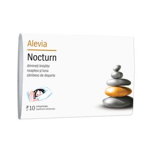 Supliment alimentar Alevia Manson Nocturn, 10 comprimate