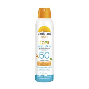 Lotiune spray protectie solara pentru copii Elmiplant Wetskin, SPF 50, 150 ml