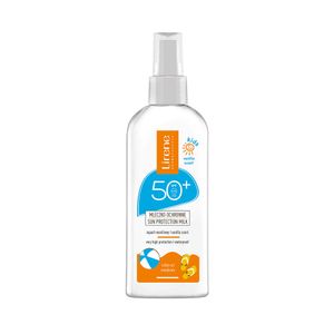 Lapte pentru protectie solara pentru copii Lirene, aroma vanilie, SPF 50