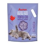 asternut-igienic-pentru-pisici-auchan-tofu-cu-parfum-de-lavanda-6-l