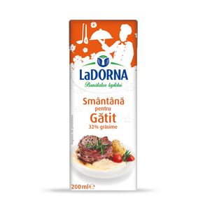 Smantana de gatit LaDorna, 32% grasime, 200 ml