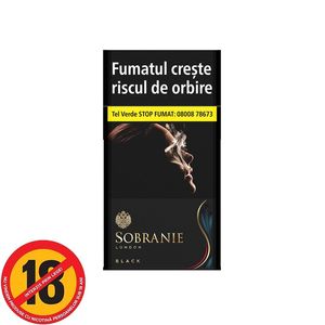 Tigari Sobranie Super S Black