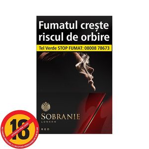 Tigari Sobranie Collection Red