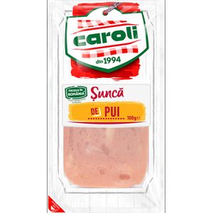 Sunca de pui Caroli, 100 g