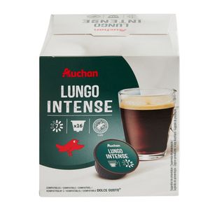 Capsule cafea Auchan Lungo Intenso, compatibile Dolce Gusto, Auchan, 16 capsule