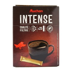 Cafea solubila Auchan liofilizata plicuri 25 x 2 g