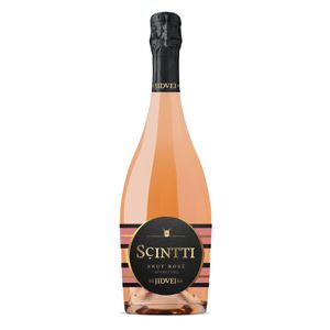 Vin spumant rose demisec Jidvei Scintti Brut, 11% alcool, 0.75 l