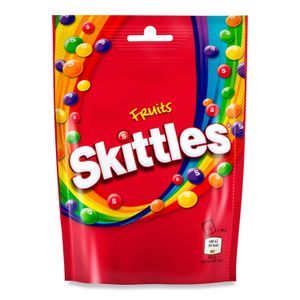 Bomboane gumate cu arome de fructe Skittles Fruits, 152 g