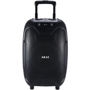 Boxa portabila Akai ABTS-X10 Plus, 50 W, Bluetooth, microfon inclus, negru