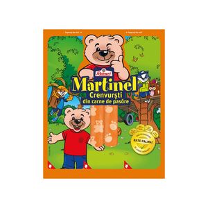 Crenvursti din carne de pasare Martinel, 180 g