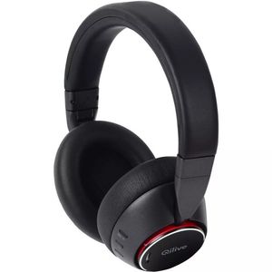 Casti fara fir over ear pliabile Qilive Q1136, Bluetooth, tehnologie ANC, negru