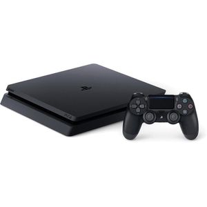 Consola Sony PlayStation 4 slim, procesor AMD Jaguar, Ram 8 GB GDDR5, 500 GB, negru