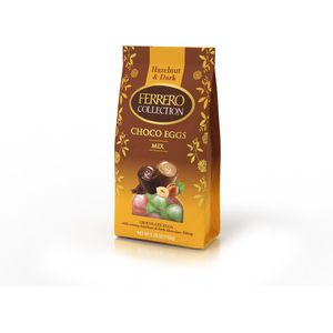 Mini oua de ciocolata cu alune de padure si cacao Ferrero Collection Mix, 150 g