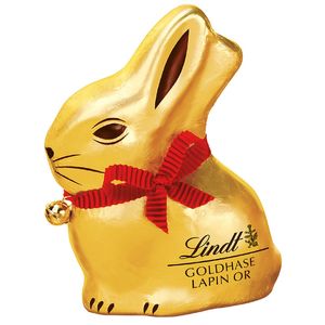 Figurina iepuras de Paste Lindt, 200 g