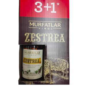 Pachet vin rose demidulce Murfatlar Zestrea, (3+1) x 0.75 l