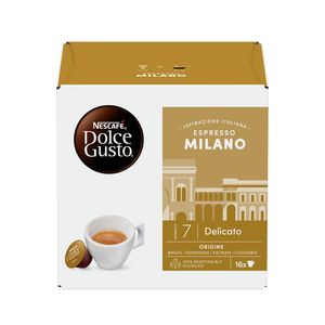 Capsule cafea Nescafe Milano, compatibile Dolce Gusto, 16 capsule