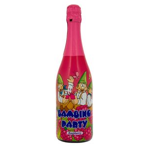 Sampanie pentru copii Bambino Party, aroma de zmeura, 0.75 l