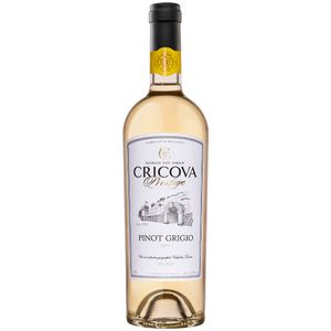 Vin alb sec Cricova Prestige, Pinot Grigio, alcool 12%, 0.75 l