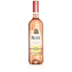 Vin rose sec Domeniile Samburesti, Cabernet Sauvignon si Merlot, 0.75 l