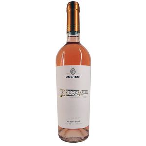 Vin rose sec Ungheni Bridge, Merlot, alcool 14%, 0.75 l