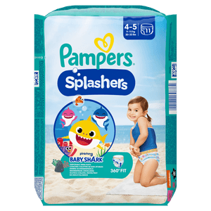 Scutece Chilotel pentru apa Pampers Splash Maxi, marimea 4, 9 - 15 kg, 11 bucati