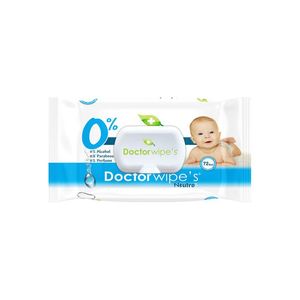 Servetele umede bebelusi Doctor Wipes Neutro, 72 bucati