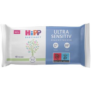 Servetele umede Sensitive Ultra Hipp, 48 bucati