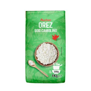 Orez bob lung camolino Auchan, 1 kg