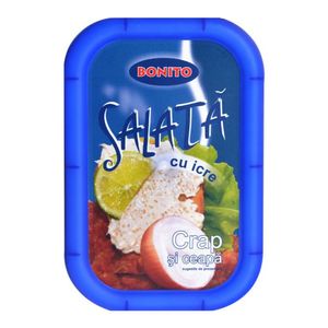 Salata icre de crap cu ceapa Bonito, 150 g