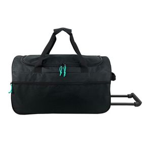 Geanta troler pentru calatorie Auchan, marime L, 90 l, 59 x 31 x 30 cm
