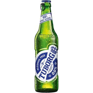 Bere blonda fara alcool Tuborg, 0.33 l