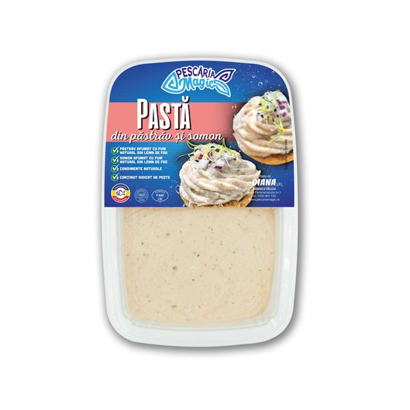 pasta-din-pastrav-si-somon-pescaria-magic-100-g