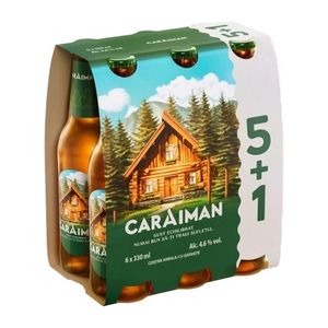 Bere blonda Caraiman, 5+1 x 0.33 l