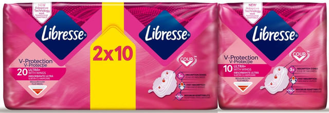 pachet-absorbante-libresse-ultra-normal-duo-20-bucati-absorbante-libresse-ultra-normal-10-bucati